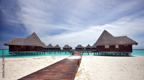 Overwater bungalows