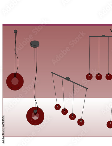 lamparas de vector
