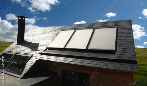 Accumulateur de chaleur - Panneaux solaires