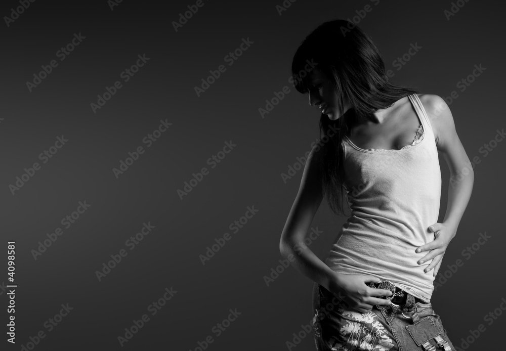 Fototapeta premium Dark sensuality