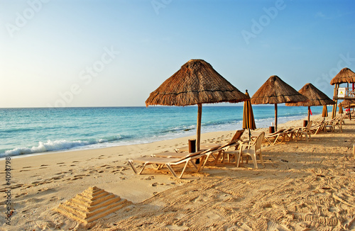 the beach in the caribbean