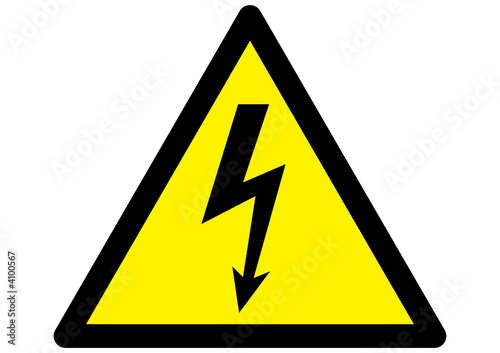 Electrical Warning Sign