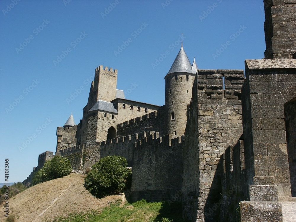 rempart de Carcassonne