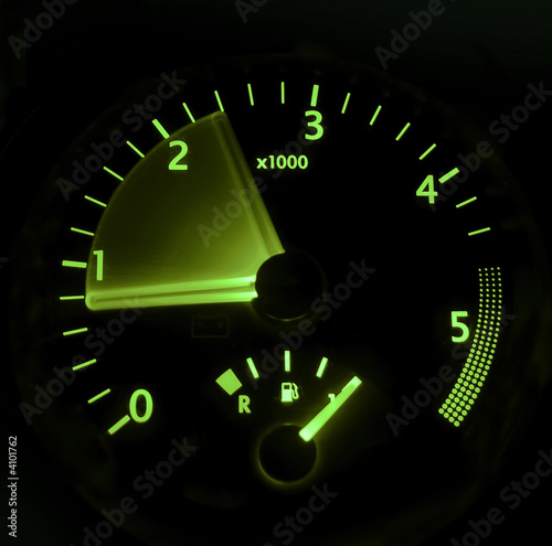 Tachometer - revving