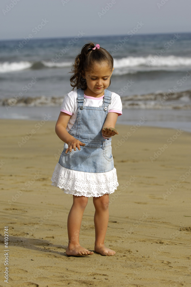 Child on beach Child on beach