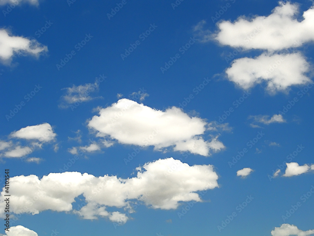 Fototapeta premium Nuvens Brancas