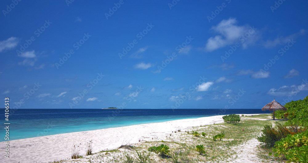 Fototapeta premium Beautiful scenery at the beach