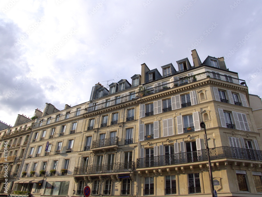 Immeubles de pierre, Paris
