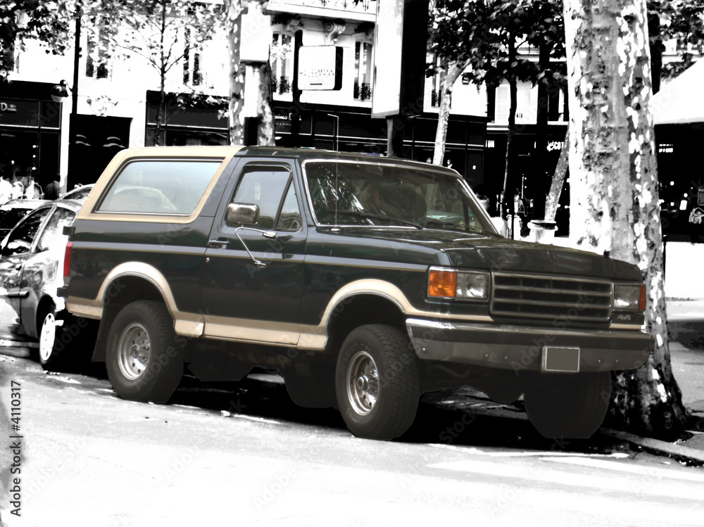 Naklejka premium 4x4