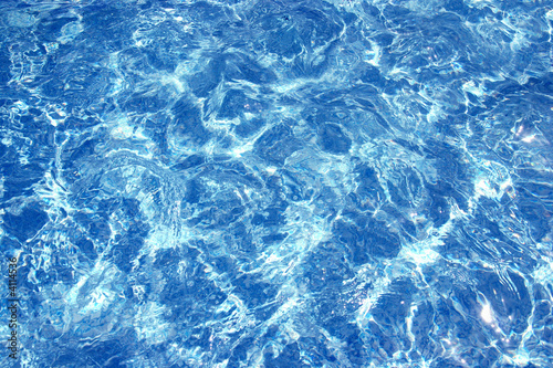 Bright blue water background