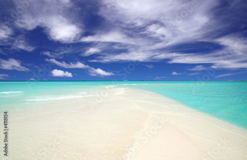 Strand mit Landzunge