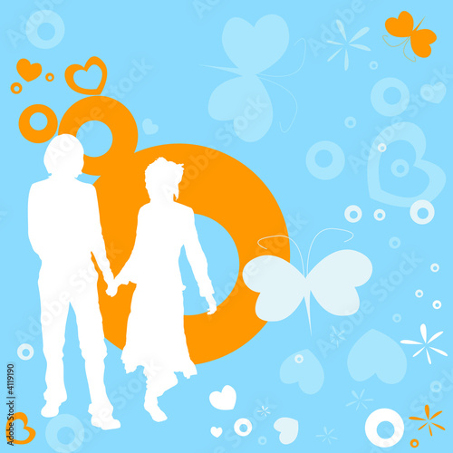couple, valentine design