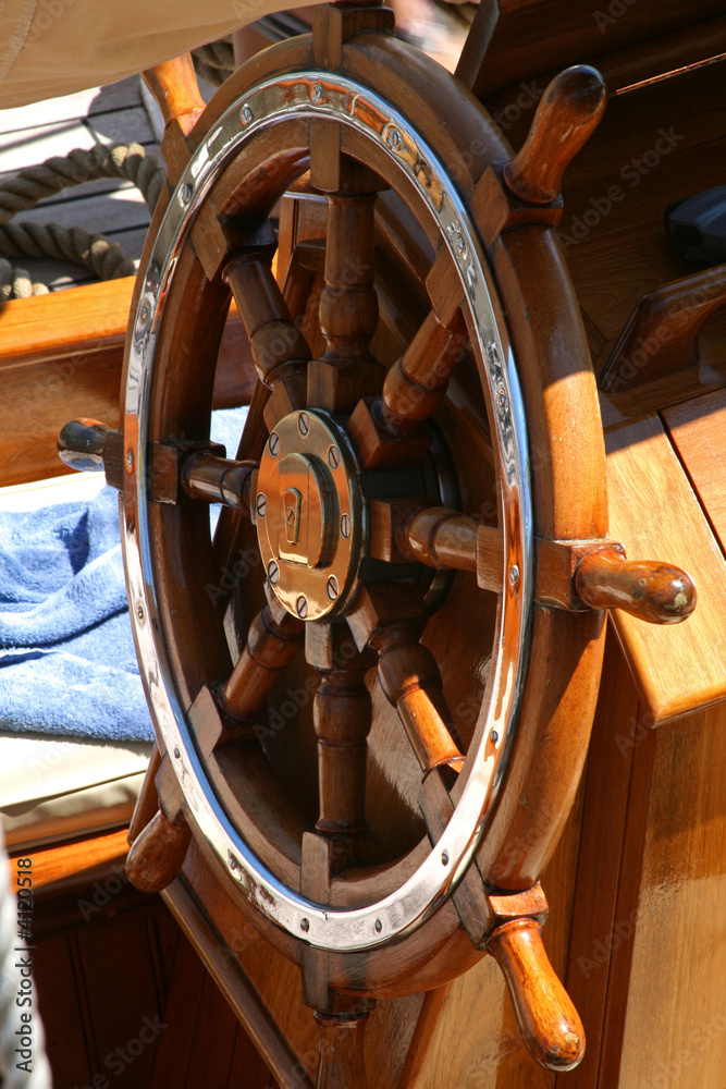 sailboat wheel