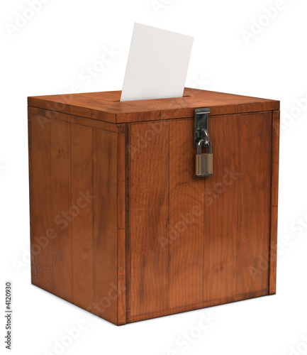 Canvastavla Ballot Box