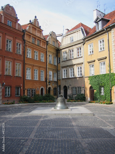 Yard in old warsaw #4123926