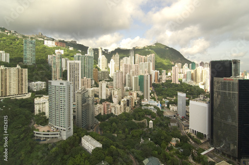 Hong Kong high-rise apartments