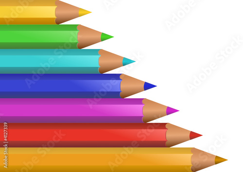 Crayons arc-en-ciel