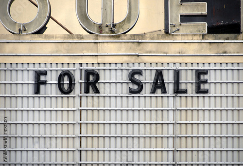 For Sale Marquee Sign