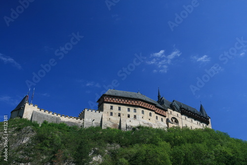 The castle Karlstein in the Czech republic