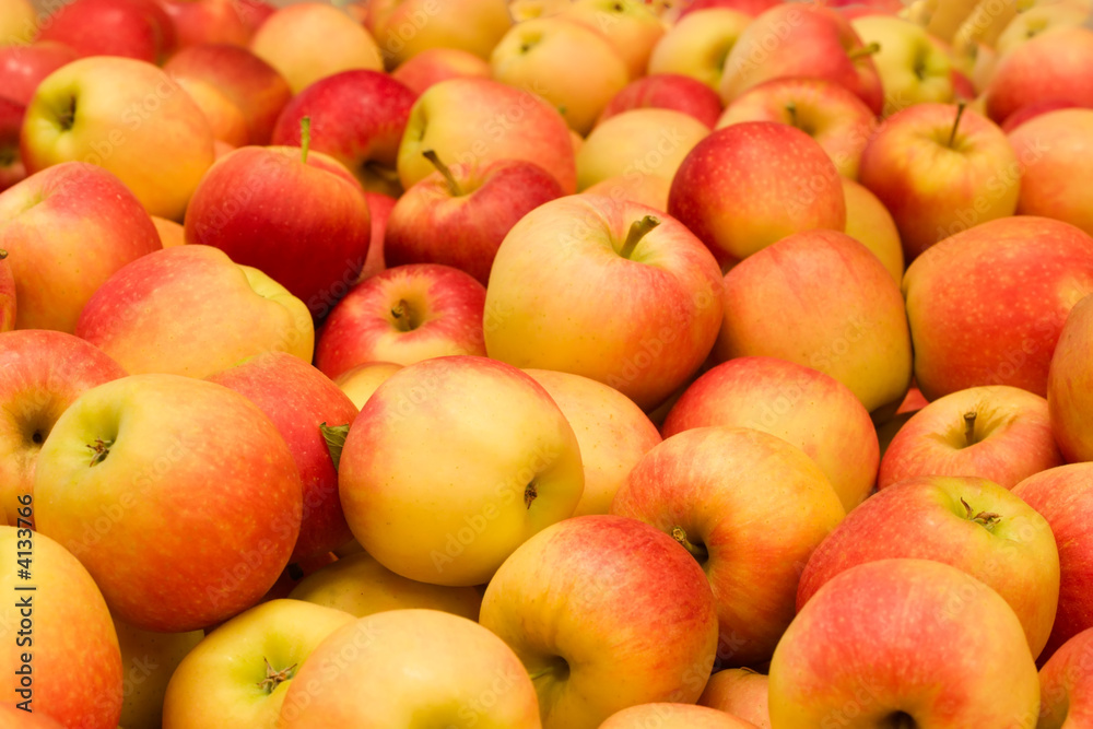 Pile of apples Pile of apples