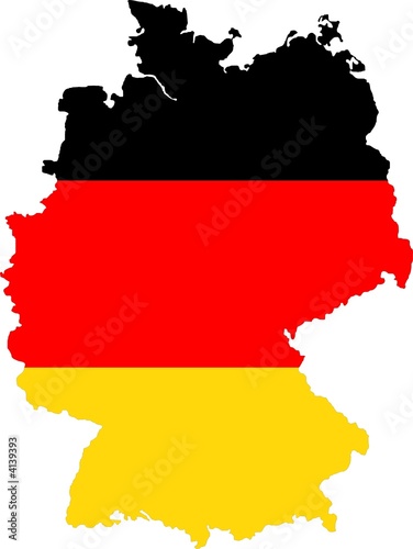 Deutschland Umriss