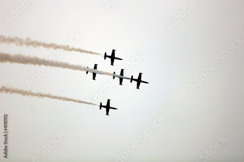 Photography Red-Bull Air Race (Budapest 2007 ) jets flying at airshow