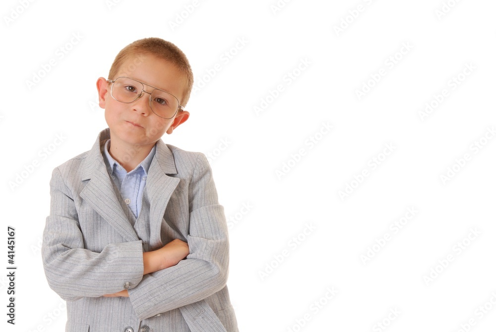 Boy Businessman