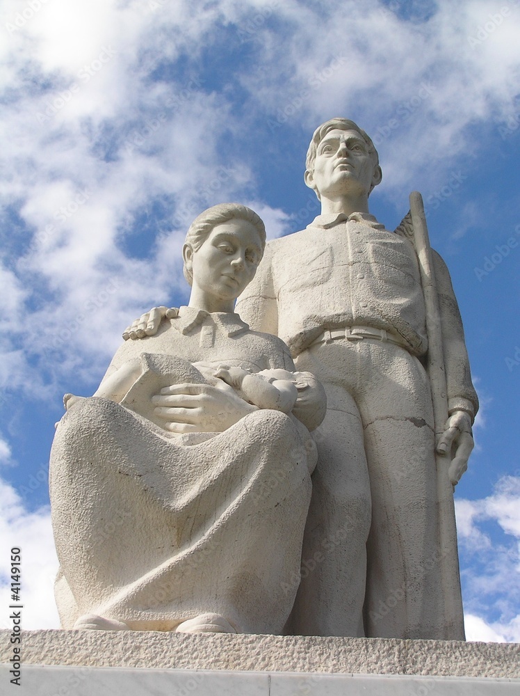 Monument to the countryman in Puerto Rico