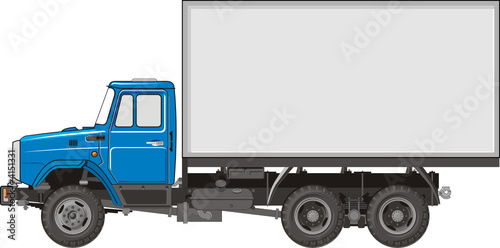 Vector Heavy Truck