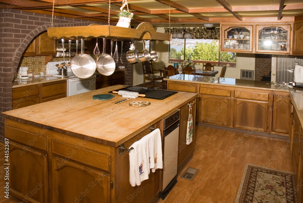 Country kitchen in Oregon Country kitchen in Oregon