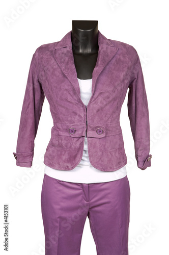 Photography Violet female suit
