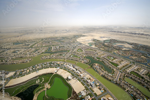 A Community Built Around A Large Golf Course