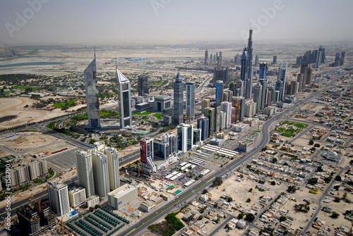 Sheikh Zayed Road In Dubai