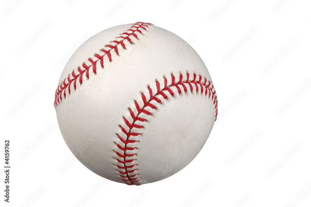 Baseball isolated on a white background