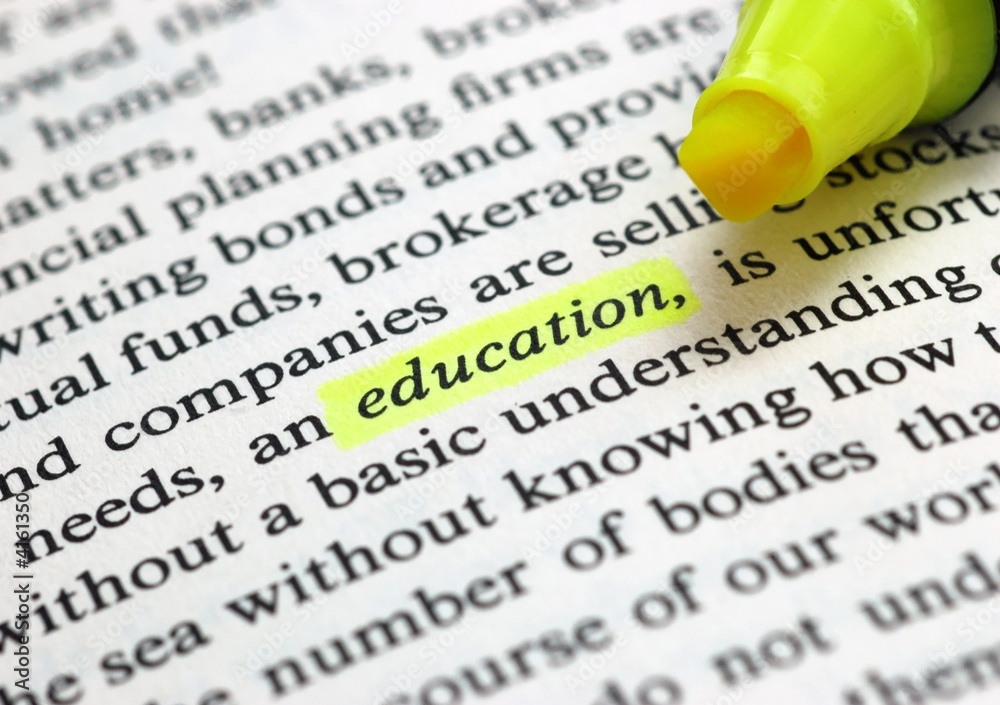 Fototapeta premium Education