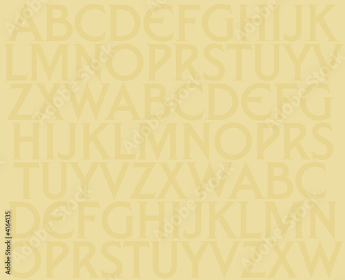 Alphabet background