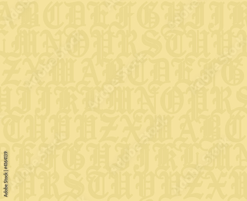 Alphabet background