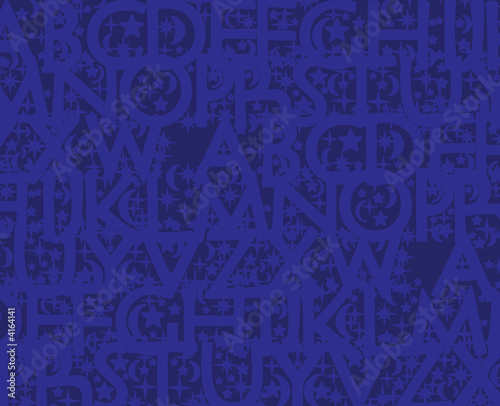 Alphabet background