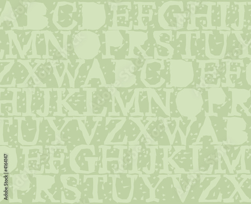 Alphabet background