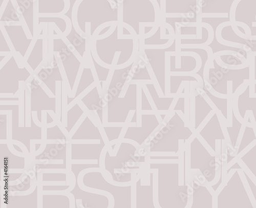 Alphabet background