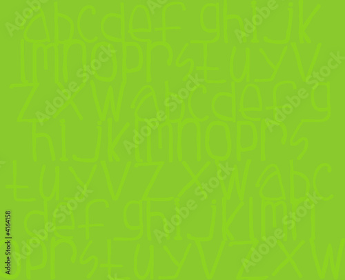 Alphabet background