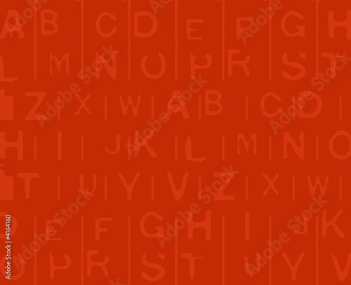 Alphabet background