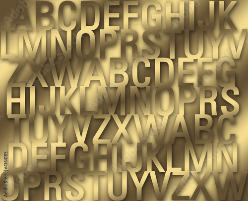 Alphabet background