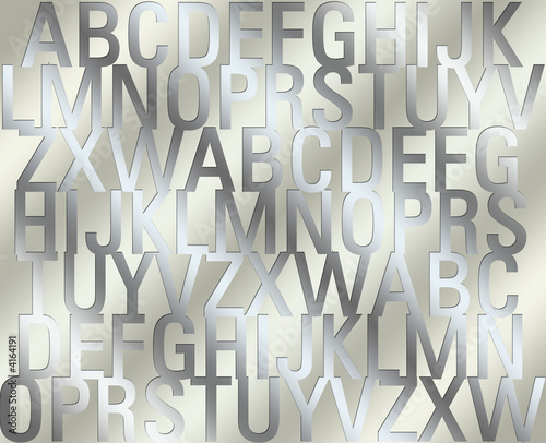 Alphabet background