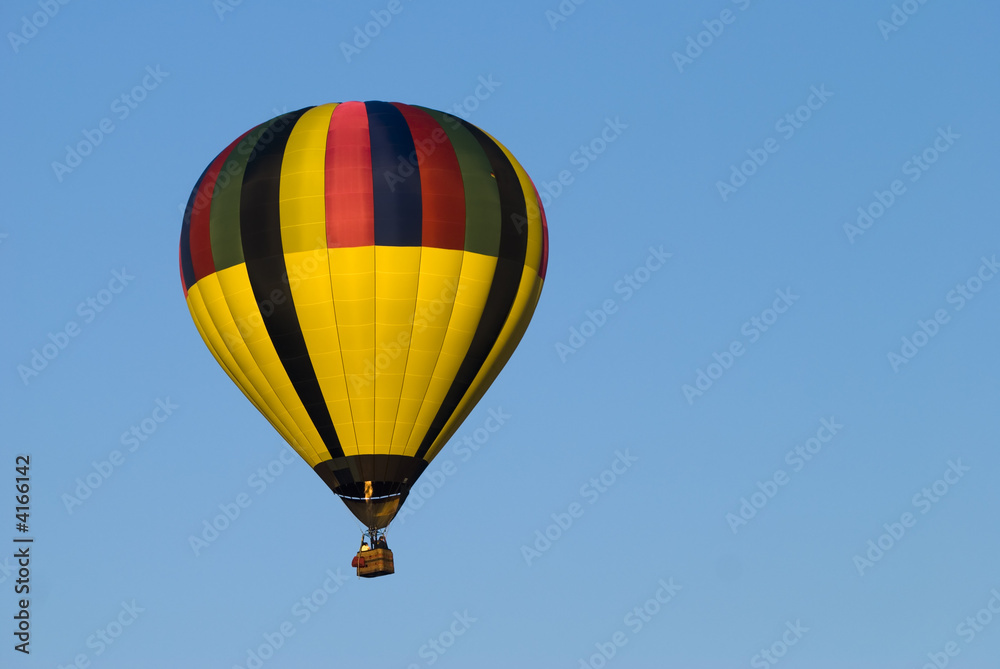 Naklejka premium montgolfière