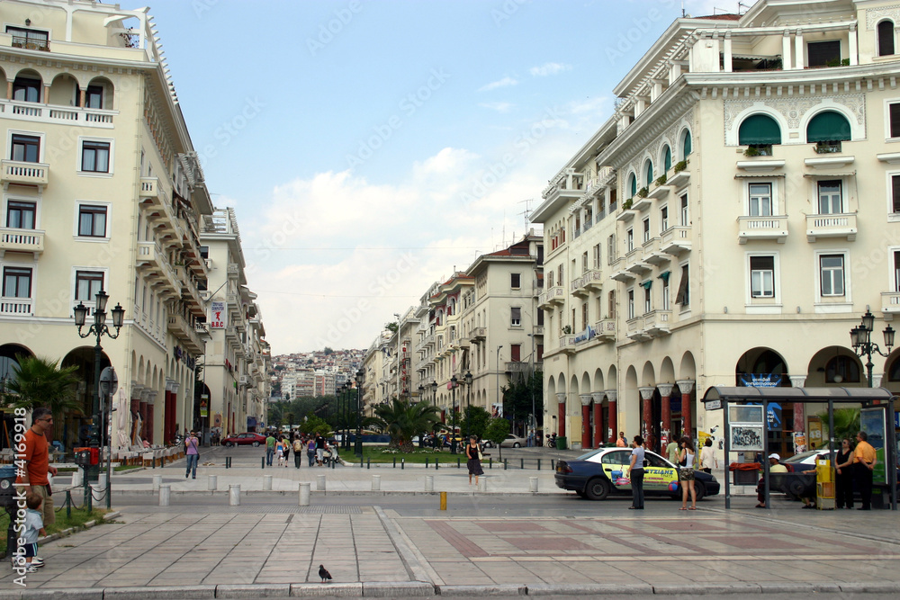 Thessaloniki Greece City View