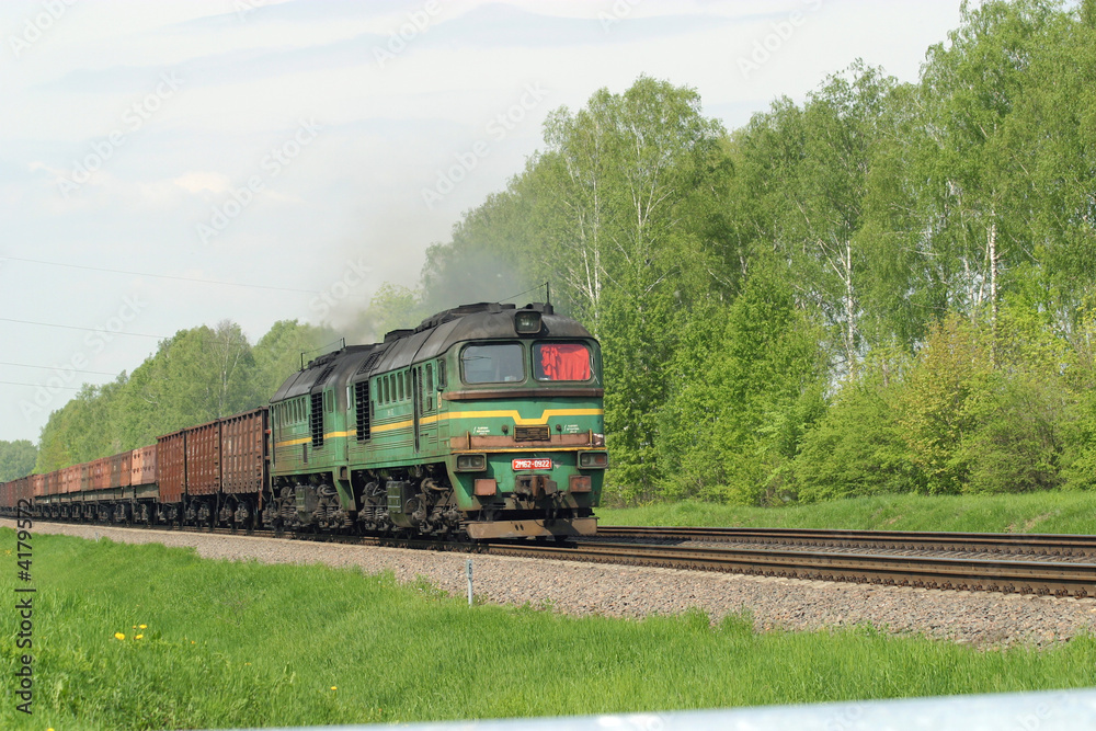 Obraz premium Kolej żelazna