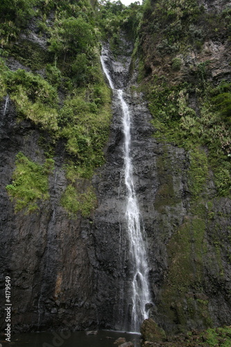 Las tres cascadas en tahiti