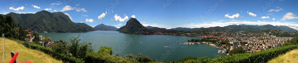 Lugano panorama