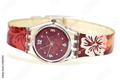 Stylish wristlet watch Fototapeta